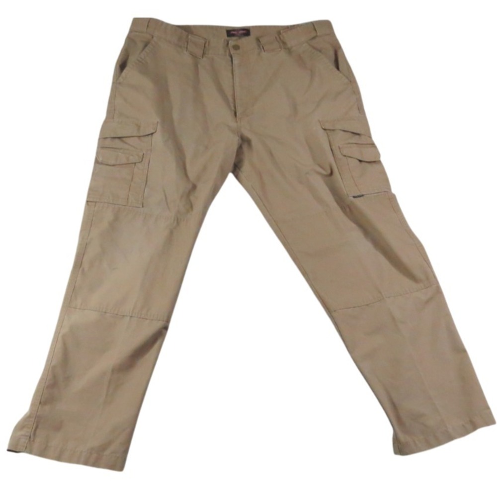 Tru Spec Ripstop Tactical Cargo Pants Men 40x32 Tan Relaxed Fit Hiking Outdoor